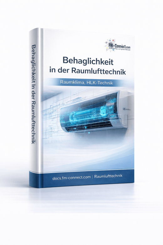 Behaglichkeit in der Raumlufttechnik (Raumklima, HLK-Technik) im Facility Management Cover 