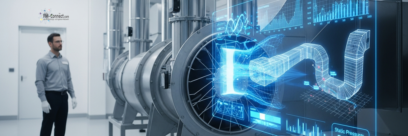 Druck- und Ventilatorauslegung bei der Dimensionierung von Raumlufttechnik-Anlagen