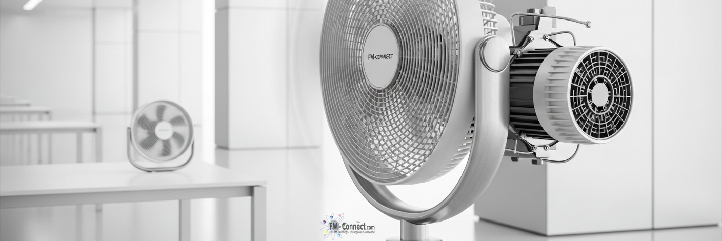 Dokumentation von Stand- und Tischventilatoren zur Sicherstellung von Betrieb und Wartung