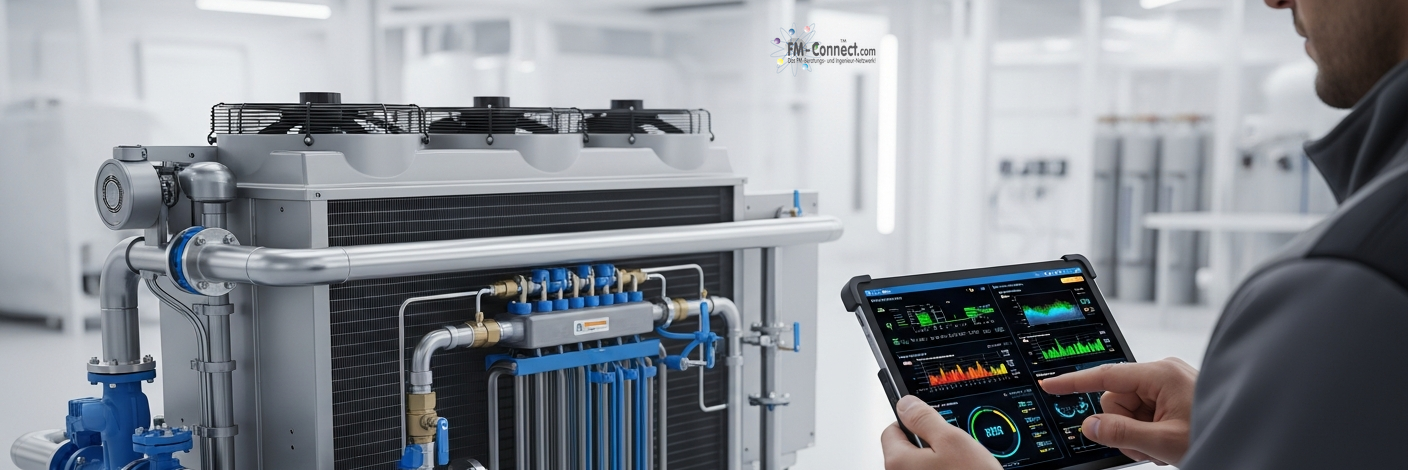 Dokumentation von Verdunstungskondensatoren in RLT- und Kühlsystemen zur Wartung und Betriebssicherheit