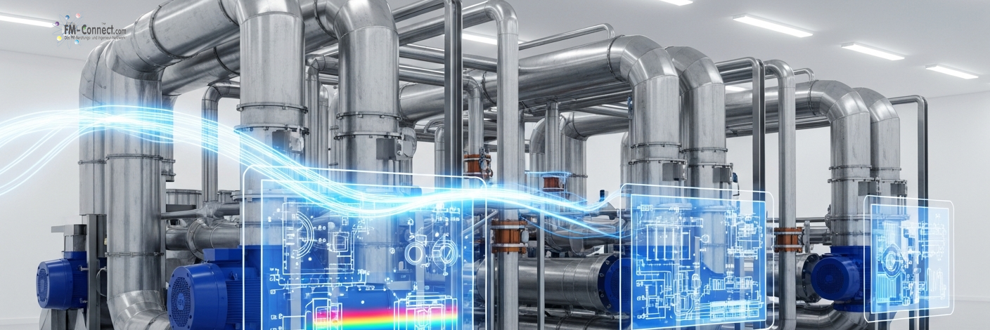 Dokumentation von Prozesswärme-, Kühl- und Luftsystemen zur Sicherstellung von Betrieb und Effizienz