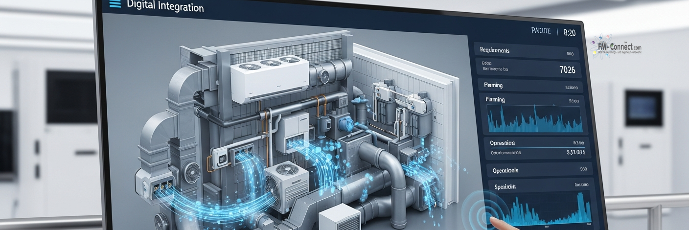 Digitale Integration von Raumlufttechnik in Planung und Gebäudetechnik