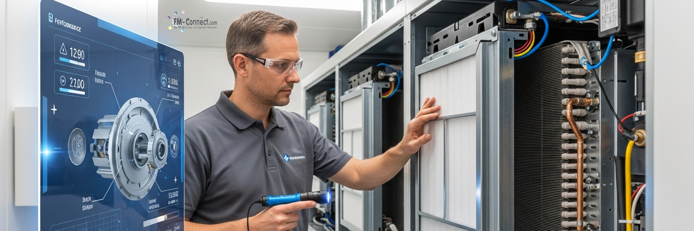 Ersatzteil- und Lebenszyklusmanagement für Anlagen der Raumlufttechnik