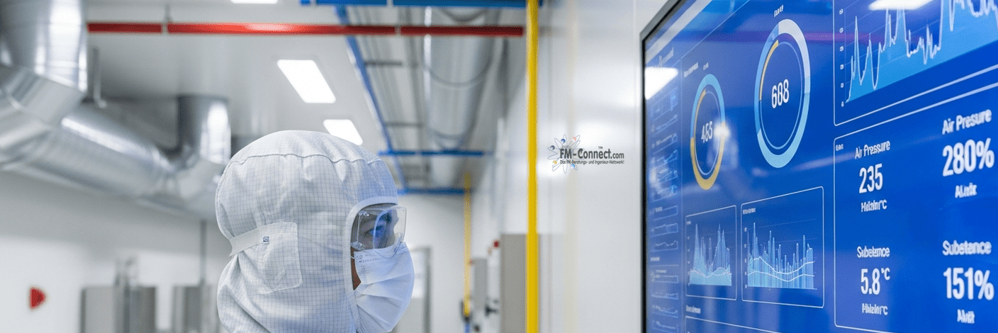 Labor- und Reinraumtechnikkonzept für kontrollierte Raumluft, Druckstufen und sichere Betriebsbedingungen