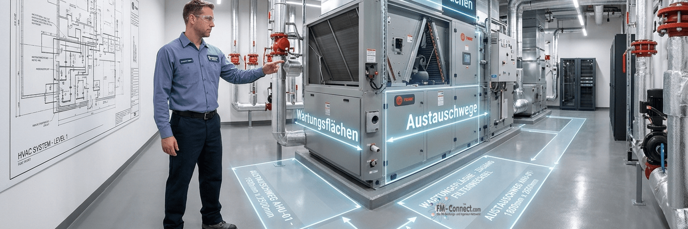 Technikflächen und Austauschwege dauerhaft nutzbar halten